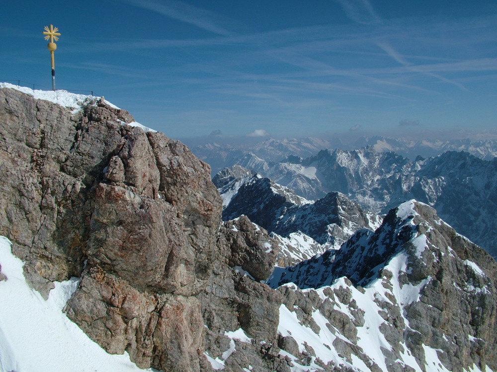 A Zugspitze - Fotó: Barna Béla